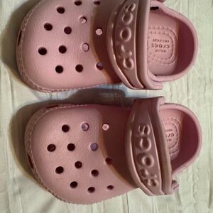 Crocs Kids Pink Clogs